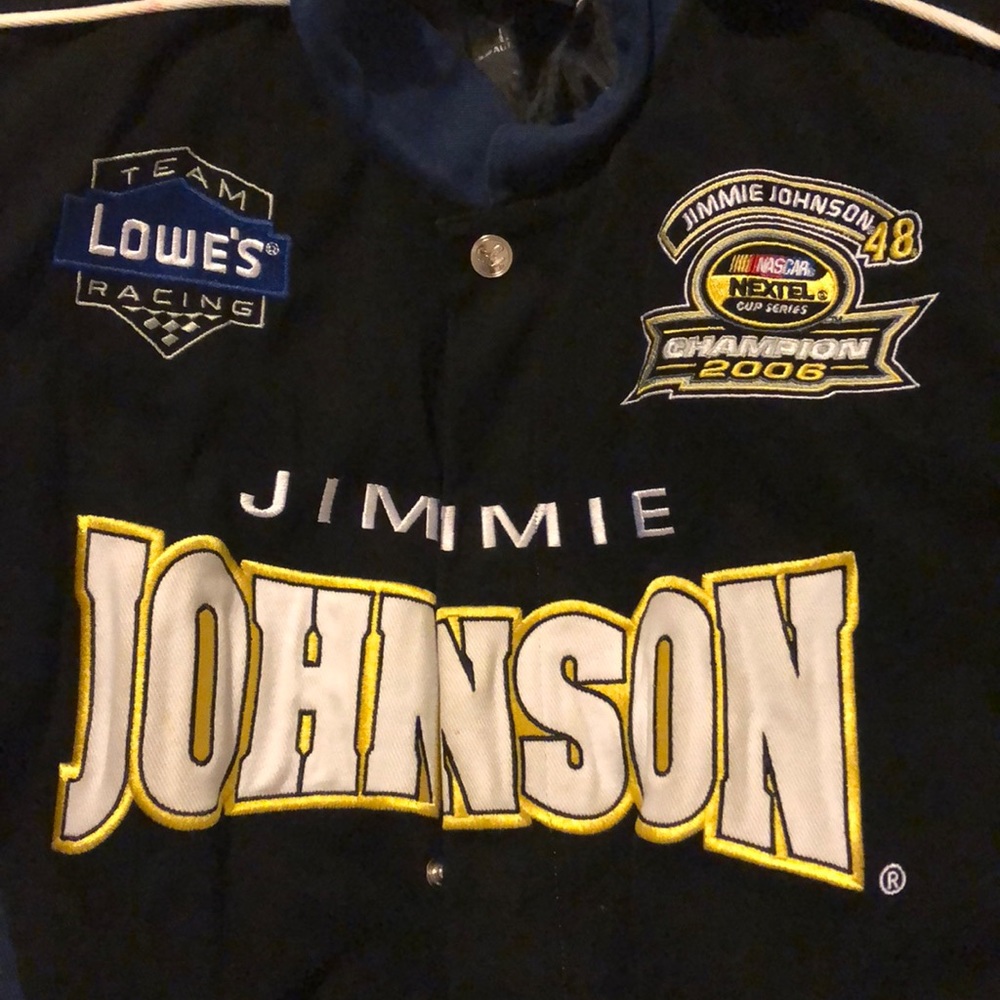 JIMMIE JOHNSON CHASE AUTHENTIC NASCAR  JACKET